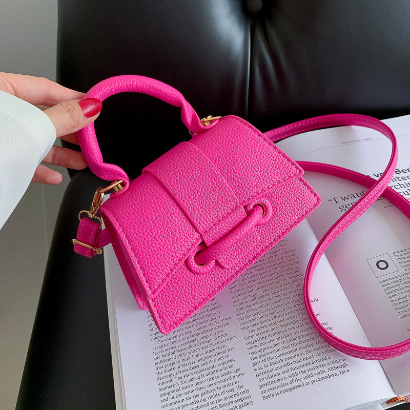 Women's High-end Mini Crossbody Bag, Stylish Small Square Handbag