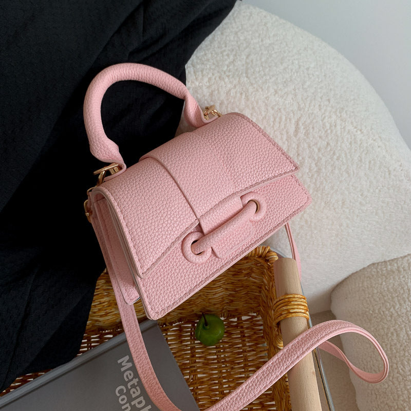 Women's High-end Mini Crossbody Bag, Stylish Small Square Handbag