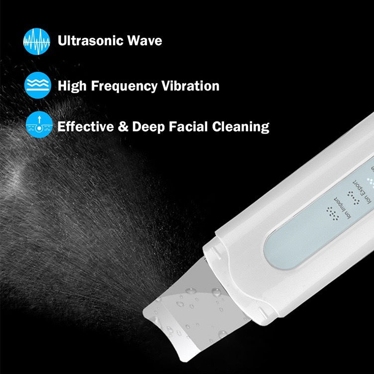 Ultrasonic skin peeling machine