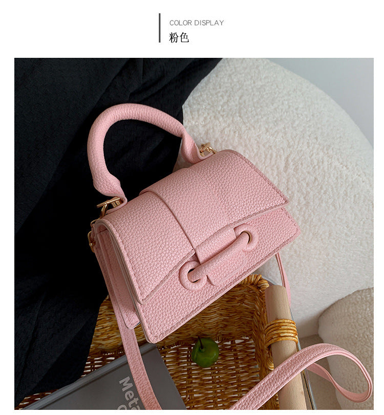 Women's High-end Mini Crossbody Bag, Stylish Small Square Handbag