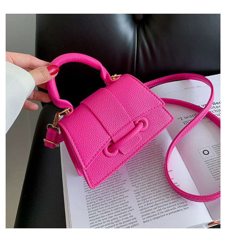 Women's High-end Mini Crossbody Bag, Stylish Small Square Handbag