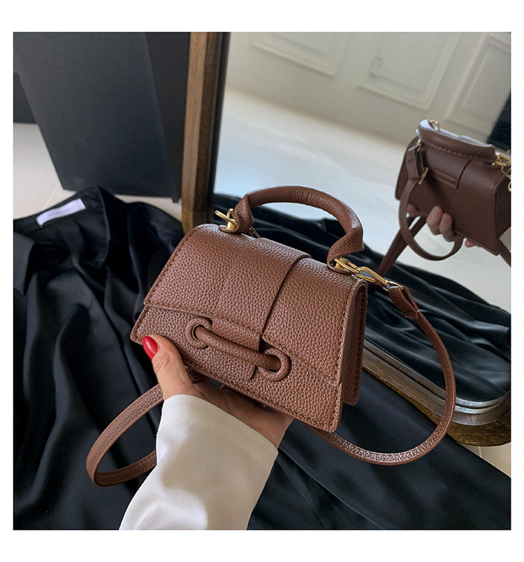 Women's High-end Mini Crossbody Bag, Stylish Small Square Handbag